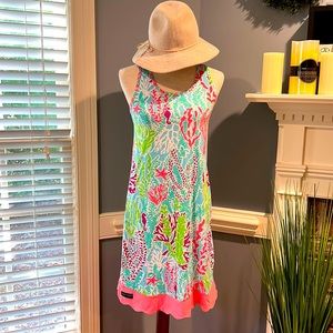 New with tags -simply southern scalloped bottom dress